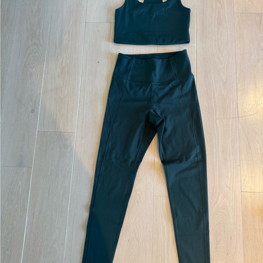 Emerald Green Women's Activewear Set